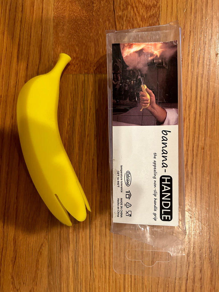 Banana shaped insulated handle cover