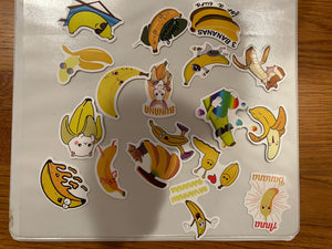 banana stickers
