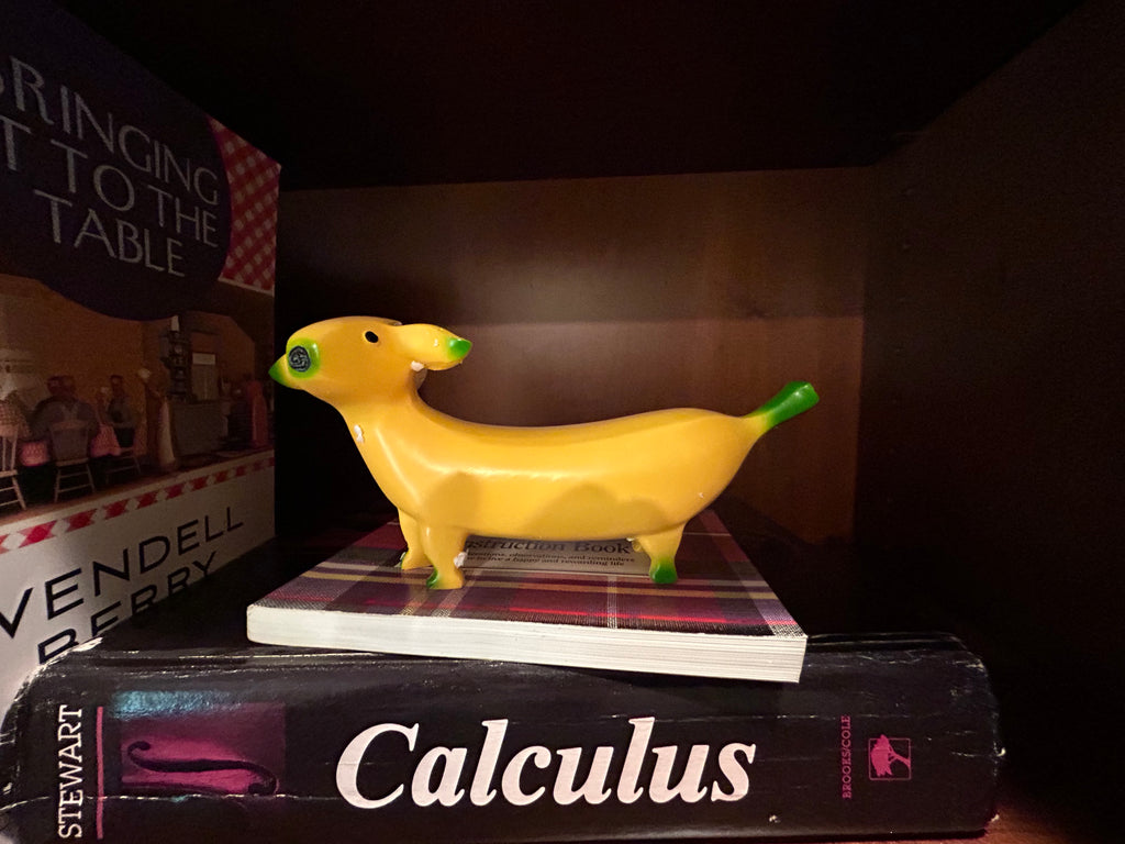 Garden Statue Banana Dog