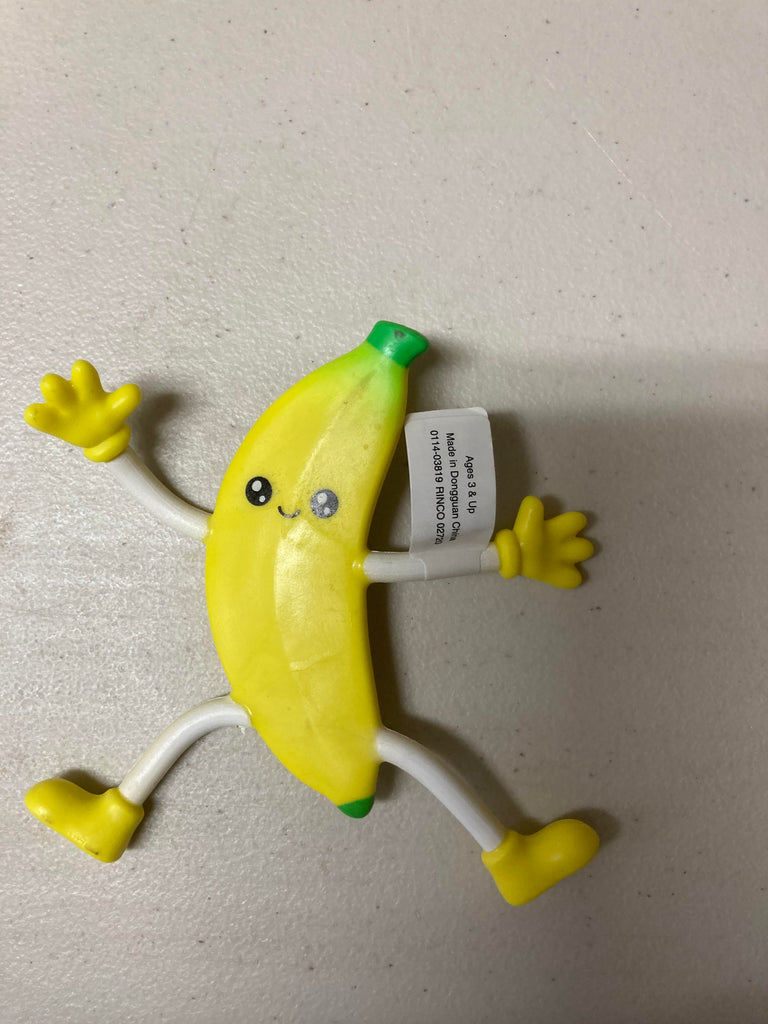 Banana Bendable Smiley Face